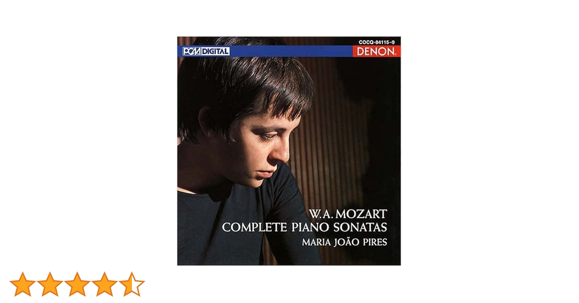 モーツァルト :ピアノ・ソナタ全集　マリア・ジョアン・ピリス（6CD） モーツァルト：ピアノ､ソナタ集 [SHM-CD][CD] - マリア